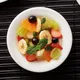Блюдо «Ресторан» для фруктов стекло 100мл D=120,H=25мм белый, изображение 7