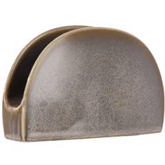 Салфетница «Агава» фарфор ,H=85,L=140,B=45мм матовый,зелен., изображение 2