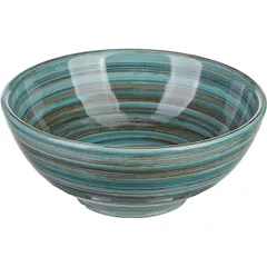 Salad bowl “Scandinavia” ceramics 400ml D=135,H=55mm blue.