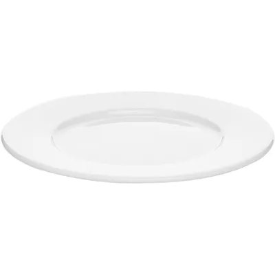 Тарелка «Монако Вайт» с широким бортом фарфор D=16,H=1см белый, Диаметр (мм): 160, изображение 2