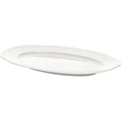 Блюдо «Афродита» овальное фарфор ,H=20,L=280,B=195мм белый, изображение 2