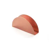 Gibco Салфетница полукруглая, "Купер", медная, 15х8 см