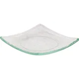 Салатник «Мини» квадратный стекло ,L=77,B=77мм прозр.,зелен.