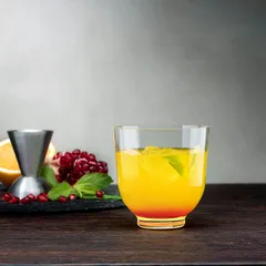 Олд фэшн (стакан) «Хэпберн» хр.стекло 380мл D=92,H=94мм прозр., изображение 2