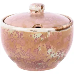 Сахарница «Пион» с крышкой фарфор 200мл D=91,H=60мм розов., изображение 3