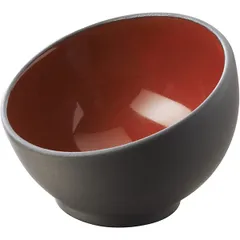 Salad bowl for compliment ceramics 30ml D=70,H=55mm black,red