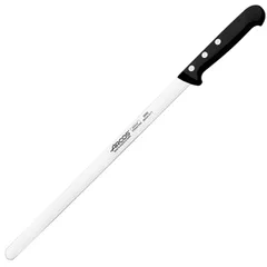 Нож для окорока «Универсал» сталь нерж.,полиоксиметилен ,L=410/290,B=16мм черный,металлич.