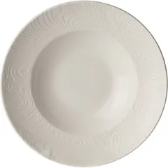 Тарелка для пасты «Оптик» фарфор 450мл D=300,H=55мм белый