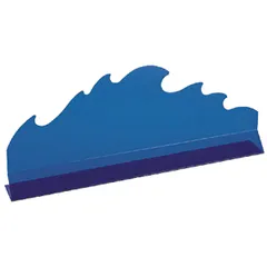 Separator “Wave” plastic ,H=25,L=750mm blue