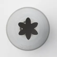 Насадка кондитерская «Закрытая звезда» сталь нерж. D=25/6,H=43мм, изображение 3