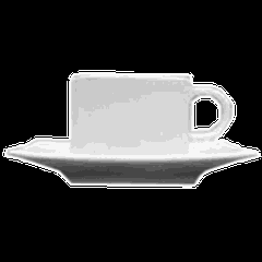 Чашка кофейная «Виктория-отель» фарфор 80мл D=61,H=47,L=80мм белый
