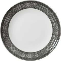 Plate “Bid Truffle Wash”  porcelain  D=28.5 cm  white, gray