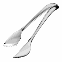 Sugar tongs silver plated ,L=12cm