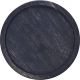 Доска для подачи дуб D=240,H=25мм тем.дерево