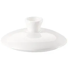 Крышка для сахарницы «Джейд» 61040-800001-14331 фарфор 250мл D=7см белый