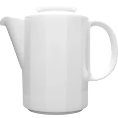 Coffee pot “Mercury” porcelain 350ml D=75,H=120,L=135mm white