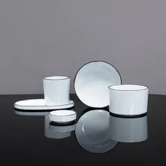 Блюдо «Карактэр» овальное керамика ,H=15,L=180,B=111мм белый, изображение 3