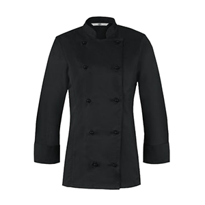 Куртка поварская женская 34разм. полиэстер,хлопок черный