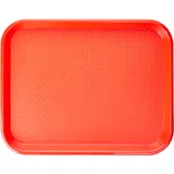 Поднос «Проотель» прямоугольный для Фаст Фуд пластик ,L=45,7,B=35,6см красный