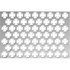 Форма кондитерская «Клевер»[60шт] абс-пластик