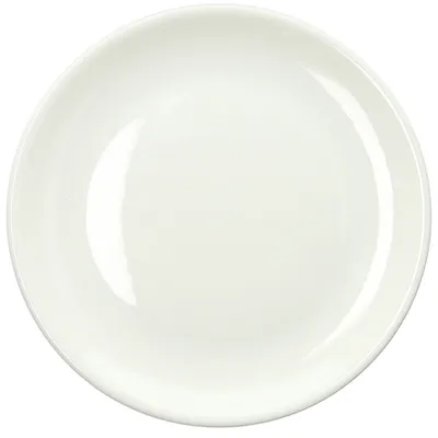 Блюдо «Эттитьюд» фарфор D=27,H=2см белый