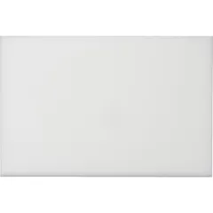 Доска разделочная пластик ,H=12,L=380,B=250мм белый