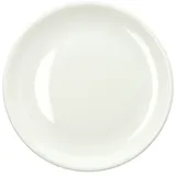 Блюдо «Эттитьюд» фарфор D=27,H=2см белый