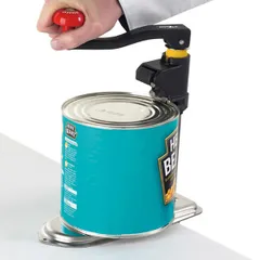 Нож для консервных банок настольный EZ40 сталь нерж. ,L=63см металлич., изображение 3