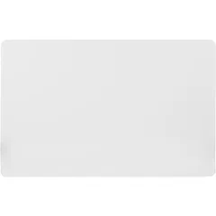 Cutting board plastic ,H=1,L=38,B=25cm white