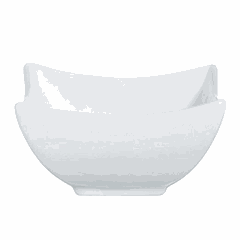 Sauce boat square. “Appetizer” porcelain 140ml ,H=48mm