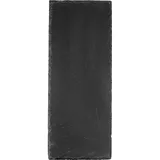 Блюдо для подачи сланец натур. ,H=5,L=300,B=120мм черный,матовый