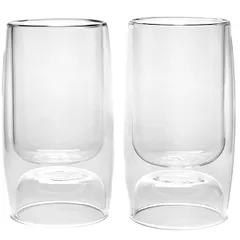 Double glass for hot drinks 50/200ml  glass  D=70, H=125mm  clear.