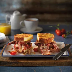 Блюдо «Блю Дэппл» прямоугольное фарфор ,L=27,B=16,8см белый,синий, изображение 3