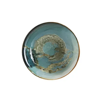 Соусник «Футура» фарфор 50мл D=90,H=23мм бирюз., изображение 2