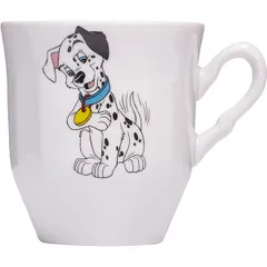 Mug “Dalmatians” porcelain 250ml D=83/50,H=90mm white