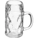 Кружка для пива стекло 0,625л D=75,H=162,L=135мм прозр., изображение 2