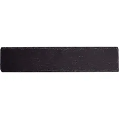 Блюдо для подачи сланец натур. ,L=47,B=10см черный, изображение 2