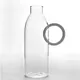 Бутылка с кольцом стекло ,H=235,L=120,B=80мм, изображение 2