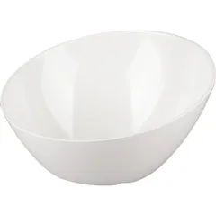 Salad bowl plastic white