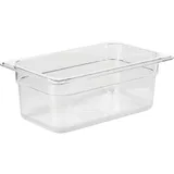 Гастроемкость GN 1/4 поликарбонат 2,5л ,H=10,L=26,5,B=16,2см прозр.
