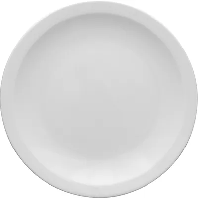 Тарелка мелкая «Скандиа» фарфор D=21см белый