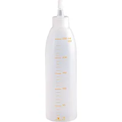 Бутылка мерная с носиком полиэтилен 250мл D=50,H=195мм матовый, Объем по данным поставщика (мл): 250