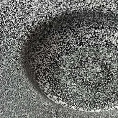 Тарелка для пасты «Млечный путь» фарфор 0,5л D=31,H=5см черный,белый, изображение 7
