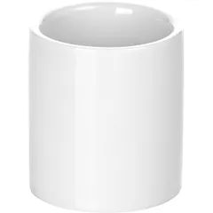 Стакан для зубочисток «Акапулько» фарфор 50мл D=48,H=50мм белый