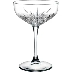 Champagne saucer “Timeless”  glass  255 ml  D=10.8, H=15.7 cm  clear.