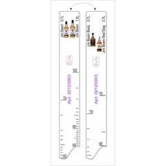 Линейка барная «Джим Бим», «Уайт Лэйбл» 0.7, 1л, «Блэк» 1л, «Рэд Стаг Блэк Черри» 0.7л