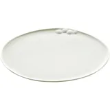 Plate “Boxis” porcelain D=21cm white