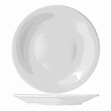 Тарелка «Это» мелкая фарфор D=270,H=28мм белый