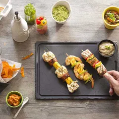 Емкость для закусок для картофеля фри фарфор ,H=7,L=12,B=11см черный, изображение 3