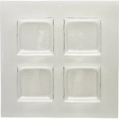 Менажница «Клиа Трэй» 4 секции (85х85мм) стекло ,H=20,L=295,B=295мм прозр.